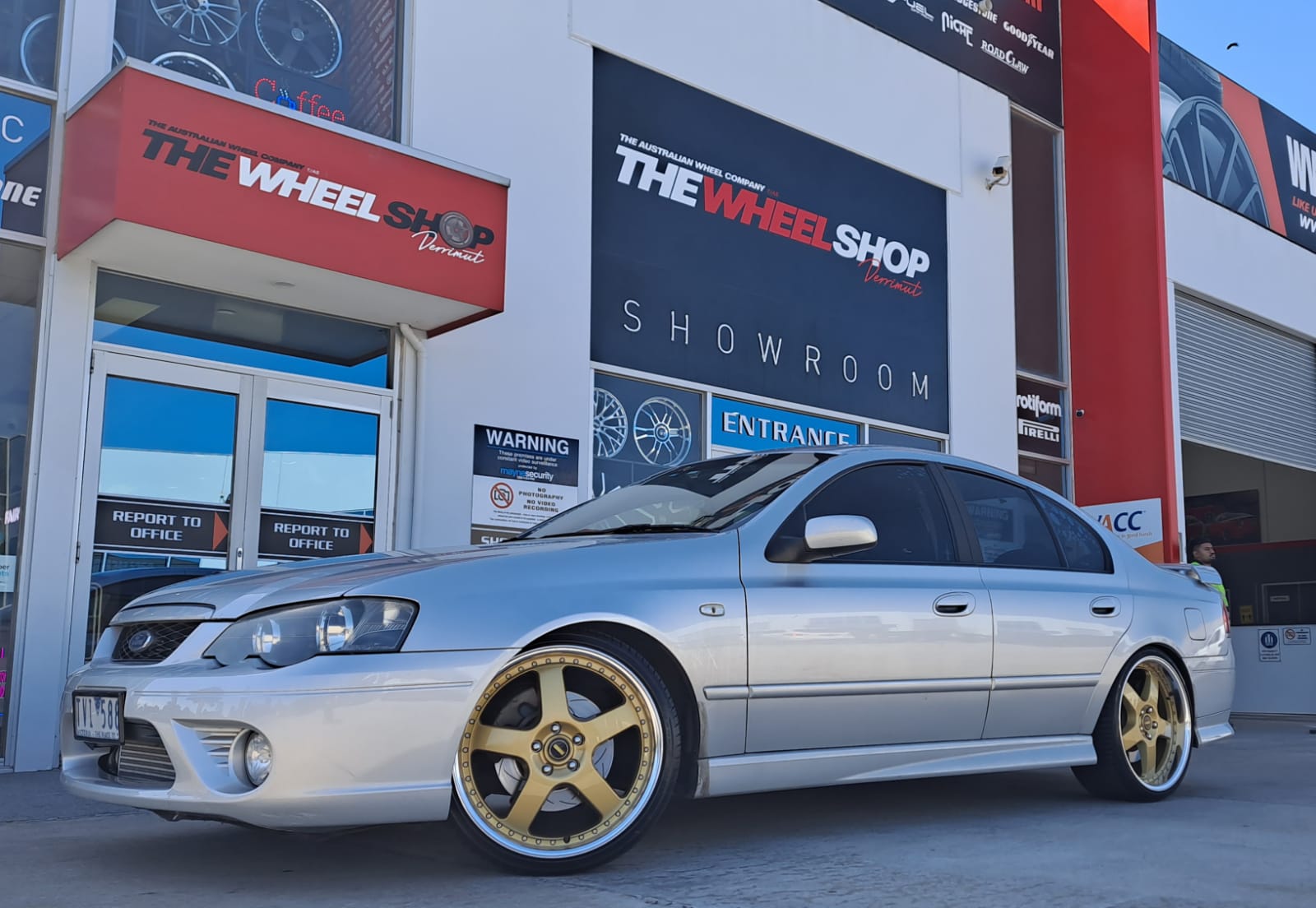 FORD FALCON WITH SIMMONS WHEELS |  | FORD